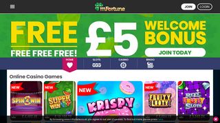 mFortune Casino | Online Casino Slots and Mobile Bingo | £5 Bonus