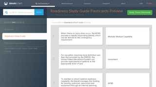 Readiness Study Guide Flashcards by Nathan Reynolds | Brainscape