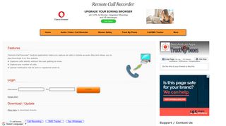 Remote Call Recorder - Free Android App - Trackmyphones
