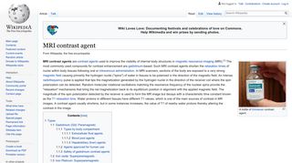 MRI contrast agent - Wikipedia