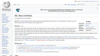 Mr. Man (website) - Wikipedia