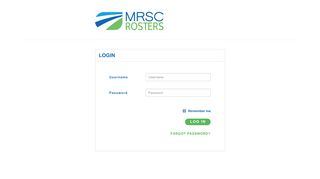 Login :: MRSC Rosters