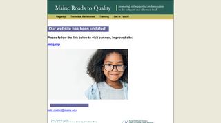 Maine Roads Provider Registry - Muskie School of Public Service