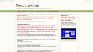 Advanced Login System using Visual Basic 6.0 and MS Access-Quick ...