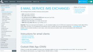 E-Mail Service (MS Exchange) [GWDG /docs]