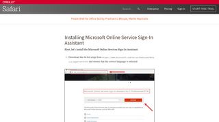 Installing Microsoft Online Service Sign-In Assistant - PowerShell for ...