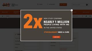Sign In : National Multiple Sclerosis Society