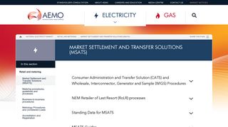 Market Settlement and Transfer Solutions (MSATS) – Australian ...