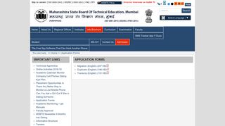 Application Forms – Maharashtra State Board of Technical ... - msbte