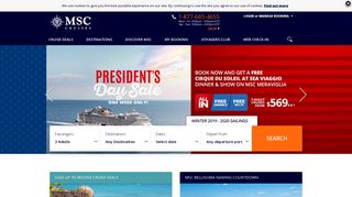 MSC Cruises Official: Vacations to Caribbean, Mediterranean and ...
