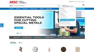 MSC Industrial Supply | Metalworking and MRO Supplies