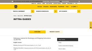 INTTRA Guides | MSC