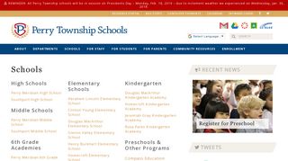 Schools | Perry Township