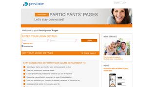 Participants' Pages