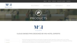 The Leading Cloud-Based PMS, CloudPM | MSI Solutions