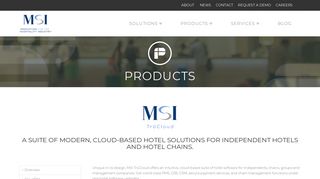 Cloud Software for Your Hotel PMS | MSI Solutions