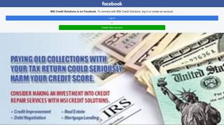 MSI Credit Solutions - Facebook