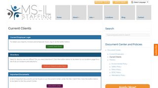 Current Clients - MS-IL Staffing & Packaging