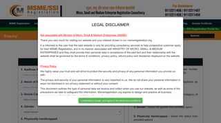 MSME / SSI registration in India