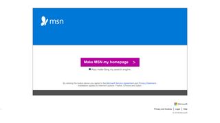 Make MSN My Homepage – Get news, entertainment, sports, weather ...