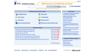 MSN Solution Center