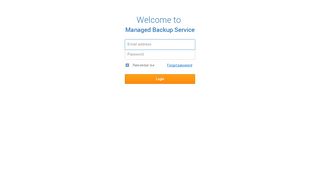 Managed Backup Service