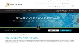 Private Cloud Backup / Online Backup for IT Service Providers