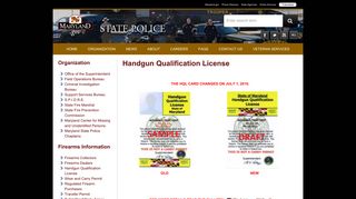 Handgun Qualification License - Maryland State Police - Maryland.gov