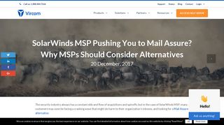 SolarWinds MSP Pushing You to Mail Assure? An Alternative for MSPs
