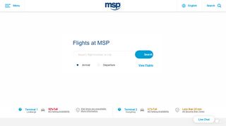 MSP Airport: Homepage