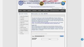 U.S. Merit Systems Protection Board - Search