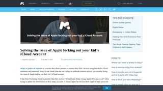 iCloud lock: How to solve the issue with the locked account | mSpy Blog
