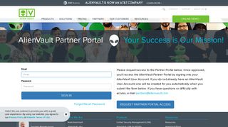 AlienVault Partner Portal