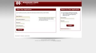MSU Undergraduate Admissions Application - myBanner - Mississippi ...