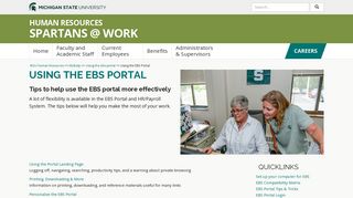 Using the EBS Portal - MSU Human Resources - Michigan State ...