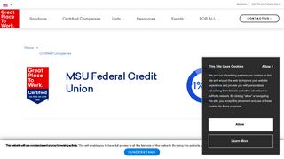 MSU Federal Credit Union - Great Place To Work United States