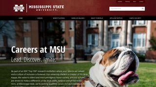 Welcome to Mississippi State University Jobs | Mississippi State ...