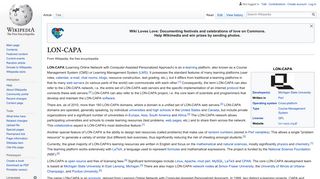 LON-CAPA - Wikipedia