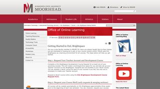 Getting Started | Faculty | D2L Brightspace | Instructional Technology ...