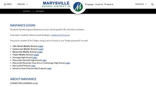 Marysville Schools - Marysville School District