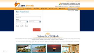 Welcome to MTDC Hotels