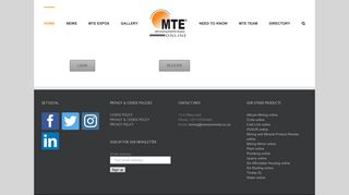 Login / Register - Mining and Technical Exhibitions