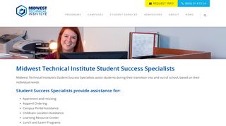 Student Services - Midwest Technical Institute