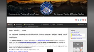 Pooling & Sharing - Mountain Training Initiative - Expert Talks 2017 ...