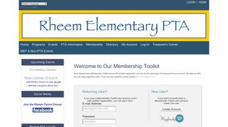 Rheem Elementary PTA - Moraga School District, CA - Membership ...