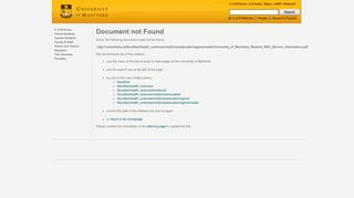 Student Access - WiFi Services - University of Manitoba