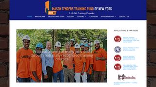 Mason Tenders' Training Fund | Practical Job Skills Training
