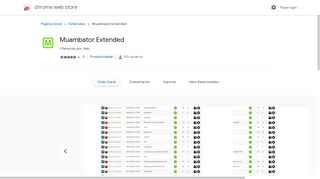 Muambator Extended - Google Chrome