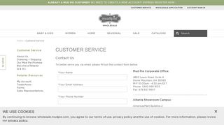 Customer Service | Mud Pie | Mud Pie