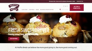 Muffin Break, UK Coffee Shop Franchise. More than just muffins…